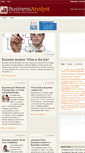 Mobile Screenshot of businessanalyst.com